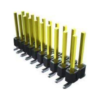 Samtec TSM Series Straight Surface Pin Header, 5 Contact(s), 2.54 mm Pitch, 1 Row(s), Unshrouded [TSM-105-01-T-SV-P-TR-1]; 250-2931