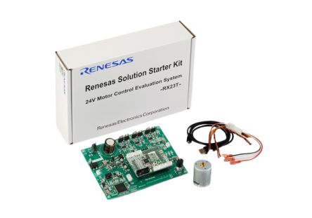 Renesas Electronics 24V Motor Control Evaluation System for RX23T for RX23T [RTK0EM0006S01212BJ]; 250-5100