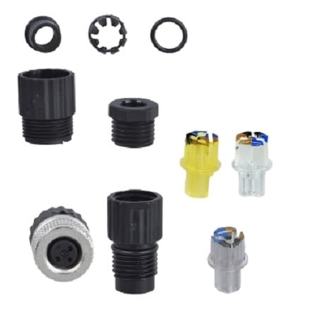 Telemecanique Sensors Metal, Plastic Cable Gland, M8 Thread, IP67 [XZCC8FDM30V]; 250-5809