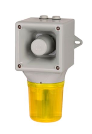e2s AB105STR Series Sounder Beacon, 230 V, IP65, Wall Mount, 113dB at 1 Metre [AB105STRDC024AA0A1G/X]; 250-5815