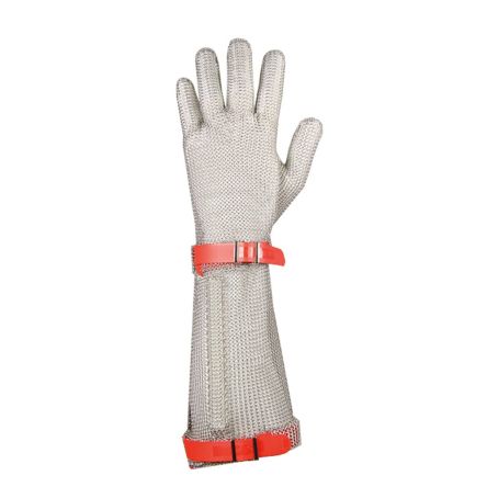 Niroflex Brown Stainless Steel Cut Resistant Gloves, Size 5, Nitrile Coating [GS1010019001]; 250-6884