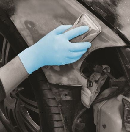 Polyco Healthline Blue Powder-Free Nitrile Disposable Gloves, Size S, 100 per Pack [GL895/S]; 250-6929