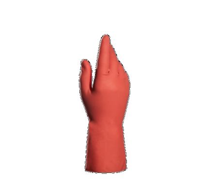 Mapa VITAL 185 Red Latex Chemical Resistant Gloves, Size 10, Latex Coating [DISCONTINUED]; 250-7376