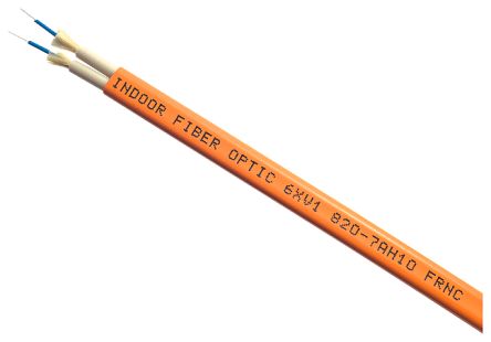 Siemens to ST OM1 Multi Mode Fibre Optic Cable, 900μm, 2m [6XV18207BH20]; 250-7552