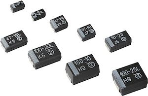 Vishay 68μF Tantalum Capacitor 6.3V dc [TR3B686K6R3C0250]; 250-7770