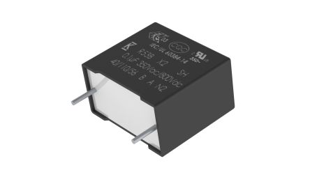 KEMET R53B Film Capacitor, 350V ac, ±20%, 20μF, Through Hole [R53BY520000S0M]; 250-7864
