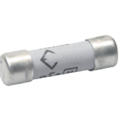 Hager 1A Cartridge Fuse, 10 x 38mm [LF301G]; 250-8589