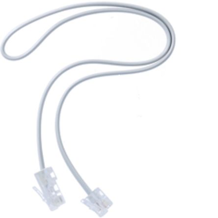Hager Male RJ45 to RJ45 Telephone Cable, 0.5m [TN822]; 250-8694