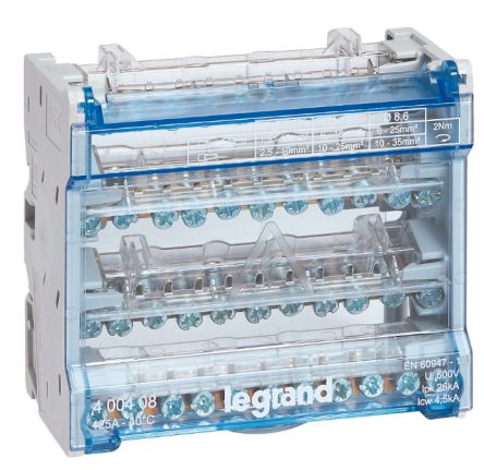 Legrand 10-Contact Female Interface Module, Screw Terminal Connector [400408]; 250-9141