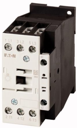 Eaton DILL Contactor, 440 V Coil, 3-Pole [104403 DILL12(400V50HZ,440V60HZ)]; 250-9373