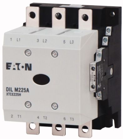 Eaton DILM Contactor, 440 V Coil, 3-Pole, 150 kW [139548 DILM225A/22(RAC440)]; 250-9740