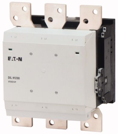 Eaton DILM Contactor, 230 → 250 V ac Coil, 3-Pole, 23 kW [151242 DILH1200/22(RAW250)]; 250-9764