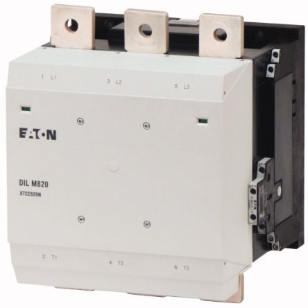 Eaton DILM Contactor, 220 V ac, 230 V dc Coil, 3-Pole, 17 kW [208225 DILM820/22(RA250)]; 250-9869