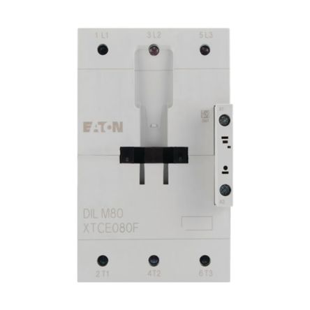 Eaton DILM Contactor, 220 V ac, 230 V dc Coil, 3-Pole, 37 kW [239418 DILM80(RDC130)]; 250-9906