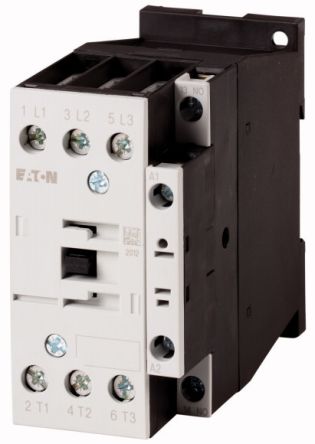 Eaton DILM Contactor, 220 V ac, 230 V dc Coil, 3-Pole, 63 kW [277259 DILM32-10(220V50HZ,240V60HZ)]; 251-0440