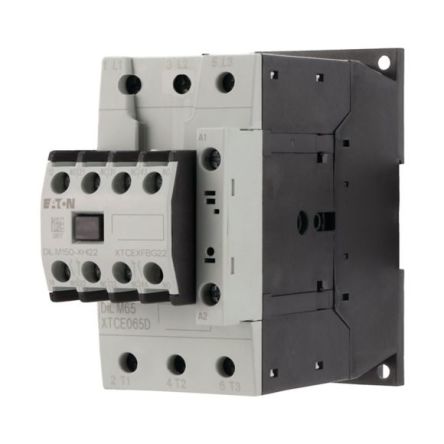 Eaton DILM Contactor, 220 V ac, 230 V dc Coil, 4-Pole, 14 kW, 1N/O [277926 DILM65-22(230V50HZ,240V60HZ)]; 251-0699
