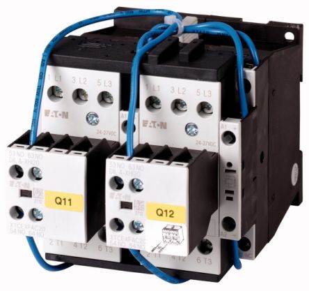 Eaton DIUL Reversing Contactor, 110 → 120 V ac Coil, 30 kW, 6NO [278183 DIULM32/21(110V50HZ,120V60HZ)]; 251-0732