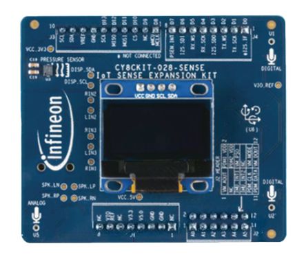 Infineon IOT Sense Expansion Kit Absolute Orientation Sensor Evaluation Kit for Arduino™ UNO CY8CKIT-062S2-43012 [CY8CKIT-028-SENSE]; 251-0836