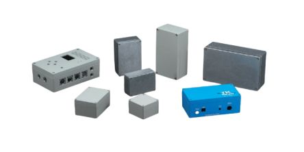 Takachi Electric Industrial Die Cast Aluminium Enclosure, 90 x 160 x 260mm [BDN16-26-9G]; 251-1216