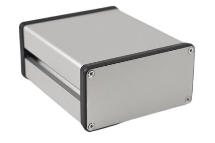 Hammond Aluminium General Purpose Enclosure, 120 x 103 x 53mm [1455NC1202]; 251-1781