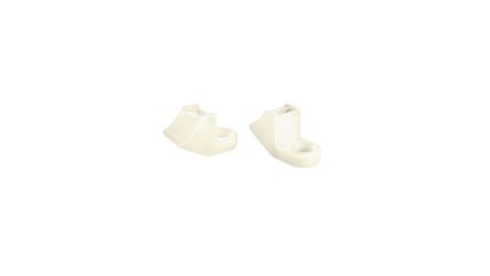 HellermannTyton Natural Cable Tie Mount 12.5 mm x 26.9mm, 2.9mm Max. Cable Tie Width [CL8(151-02258)]; 251-1844