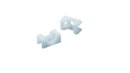HellermannTyton Natural Cable Tie Mount 7 mm x 12.5mm, 3.8mm Max. Cable Tie Width [KR4G5(151-01338)]; 251-1870