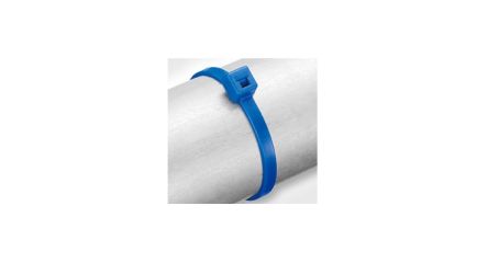 HellermannTyton Cable Tie, 382mm x 4.7 mm, Blue ETFE, Pk-100 [T50L-TZ(111-00718)]; 251-1989
