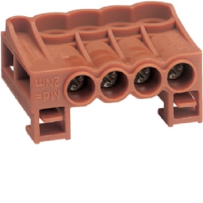 Hager Terminal Block [KN04P]; 251-2060