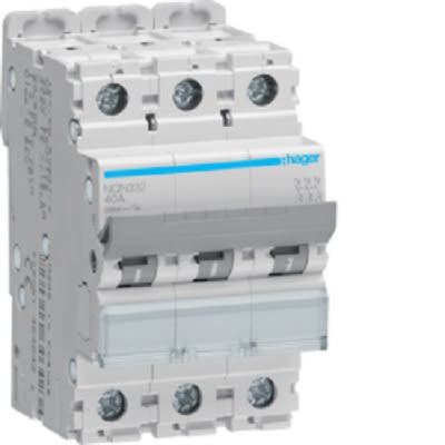 Hager Electronic Circuit Breaker 32A NQN, 3 channels [NQN332]; 251-2083