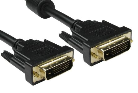 RS PRO, Male DVI-D Dual Link to Male DVI-D Dual Link Cable, 2m [0]; 251-3265