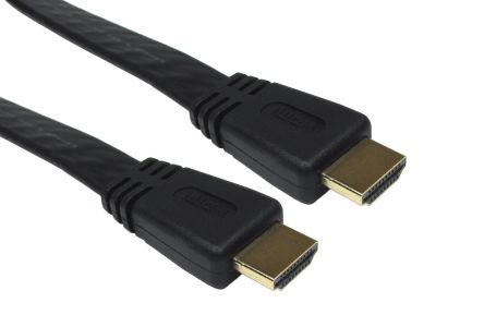 RS PRO, 2m Male HDMI to Male HDMI High Speed 4K [0]; 251-3267