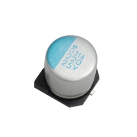 CHEMI-CON 120μF Surface Mount Polymer Capacitor, 20V [APXG200ARA121MF61G]; 251-4857