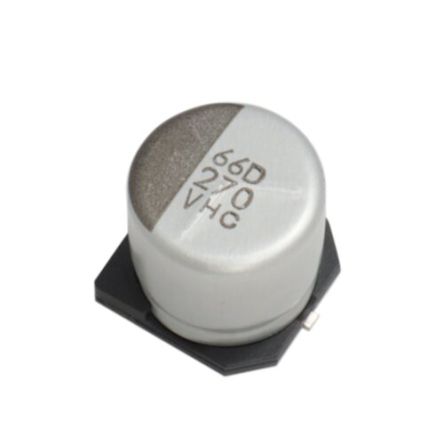 CHEMI-CON 22μF Surface Mount Polymer Capacitor, 50V [HHXC500ARA220MF61G]; 251-4901