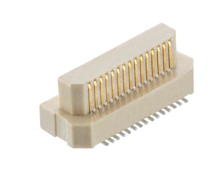 HARWIN M58 Series Vertical Surface PCB Header, 30 Contact(s), 0.5 mm Pitch, 15 Row(s), Unshrouded [M58-3500342R]; 251-7033