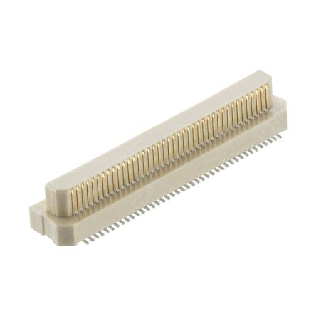 HARWIN M58 Series Vertical Surface PCB Header, 80 Contact(s), 0.5 mm Pitch, 40 Row(s), Unshrouded [M58-3500842R]; 251-7037