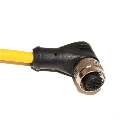Mueller Electric Right Angle Female M12 to Unterminated Sensor Actuator Cable, 10m [C4D05M010]; 251-7241