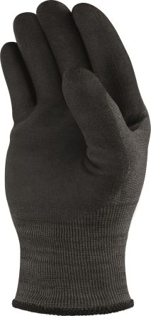 Delta Plus Black Nitrile Anti-Static General Handling Gloves, Size 10, Nitrile Foam Coating [VECUTB07GR11]; 251-7496