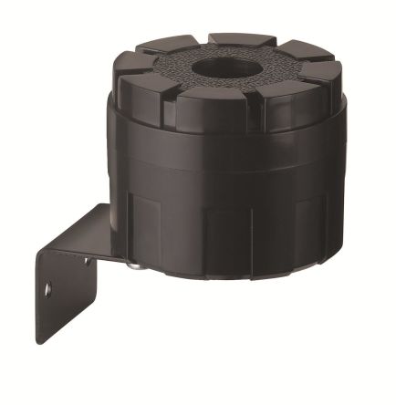 Werma 123 Series Wall Mount Siren, 24 V, 105dB at 1 m, IP65, DC, Single-Tone [123.200.55]; 251-7952