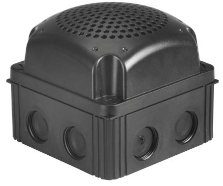 Werma 154 Series Wall Mount Electronic Sounder, 24 V, 105dB at 1 m, IP65, 15-Tone [154.000.55]; 251-7991