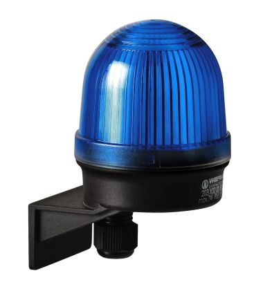 Werma 203 Series Blue Continuous lighting Beacon, 12 → 230 V, Wall Mount, Filament Bulb, IP65 [203.500.00]; 251-8019