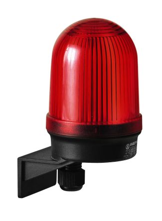 Werma 213 Series Red Continuous lighting Beacon, 12 → 230 V, Wall Mount, Filament Bulb, IP65 [213.100.00]; 251-8084