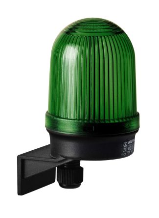 Werma 213 Series Green Continuous lighting Beacon, 12 → 230 V, Wall Mount, Filament Bulb, IP65 [213.200.00]; 251-8085