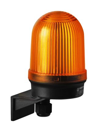Werma 213 Series Yellow Continuous lighting Beacon, 12 → 230 V, Wall Mount, Filament Bulb, IP65 [213.300.00]; 251-8087