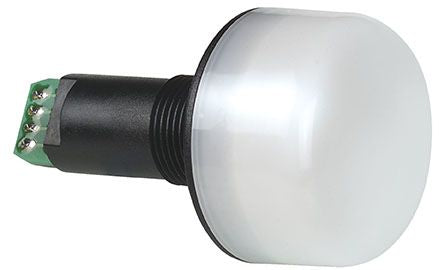 Werma 239 Series Blue, Green, Red, White, Yellow Continuous lighting Beacon, 24 V, Built-in Mounting, LED Bulb [239.482.55]; 251-8210