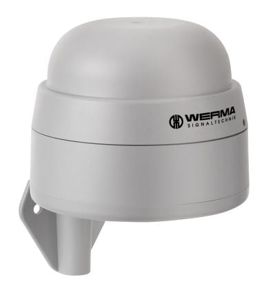 Werma 575 Series Horn, 10 → 48 V, 105dB at 1 m, IP65, AC/DC, Single-Tone [575.000.70]; 251-8447