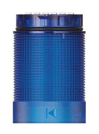 Werma KS40 Series Blue EVS, Flashing Effect Flashing Light Element, 24 V, LED Bulb, DC [634.520.55]; 251-8461