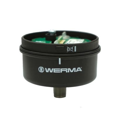 Werma KS71 Series Black Terminal Element, 32 V, DC, IP65 [640.880.00]; 251-8469