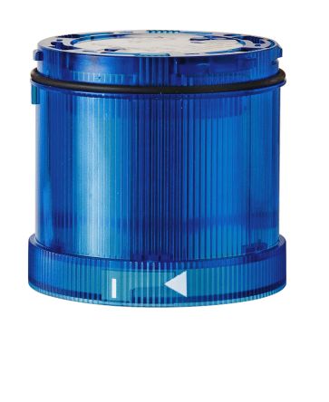 Werma KS71 Series Blue Flashing Effect Flashing Light Element, 12 V, Xenon Bulb, DC [643.500.54]; 251-8485