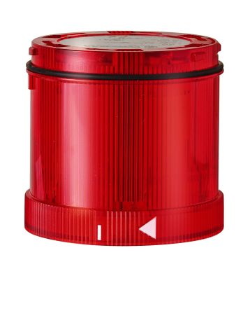 Werma KS71 Series Red Blinking Effect Flashing Light Element, 115 V, LED Bulb, AC [644.110.67]; 251-8491