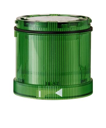 Werma KS71 Series Green Blinking Effect Flashing Light Element, 230 V, LED Bulb, AC [644.210.68]; 251-8495